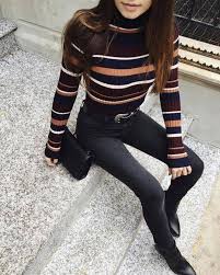 Black Ankle Boots Outfit Tumblr Find Out Where To Get The Sweater Fashion Fall Outfits Clothes