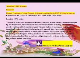 UTEP Women's and Gender Studies