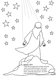 Adhere the name tag to the coloring page of daniel. Abraham 3 Coloring Page