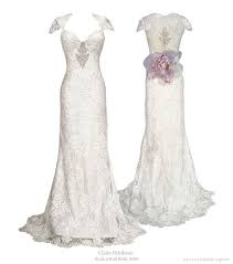 Wedding dresses & bridesmaids inspiration! Claire Pettibone Rock N Roll Bride 2009 Collection Wedding Inspirasi Vintage Wedding Dress Romantic Wedding Dresses Bridal Wear