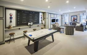 17 Cute Basement Playroom Decorating Ideas Setyouroom Com Game Room Basement Garage Game Rooms Finishing Basement