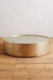 Trumma Coffee Table Gold Coffee Table Drum Coffee Table Coffee Table