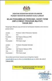 Senarai kursus petani / usahawan di pejabat pertanian daerah kuala langat 2015. Iklan Jawatan Pejabat Kesihatan Daerah Kuala Langat Jobs Hub