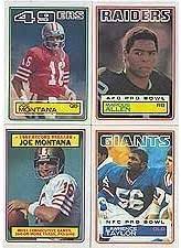Check spelling or type a new query. Amazon Com 1983 Topps Football Complete Mint 396 Card Set Featuring Rookie Cards Of Marcus Allen Mike Singletary Gary Anderson And Jim Mcmahon Sports Collectibles