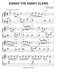 Send the nightmare before christmas ringtone to your cell. Danny Elfman And Nightmare Before Christmas Movie Sheet Music To Download And Print