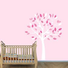 Small Tree Wall Decal Colorful Nursery Tree Mural Girl Room Wall Sticker Tree Tree Mural Nursery Tree Wall Decal Nursery Wall Decals