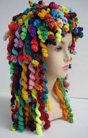 Rag Doll Bonnet Crochet Wig Crochet Hats Crochet Hat Pattern