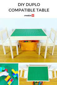 Diy Duplo Compatible Table Lego Table Diy Lego Table Ikea Kids Table