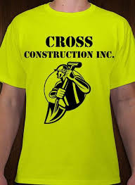 Construction Company Logo And T Shirt Personalize Online Company Shirts Personalized Shirts Construction Company Logo