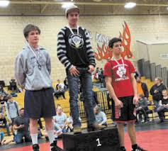 Three Rangely Jr. High wrestlers bring home first place medals