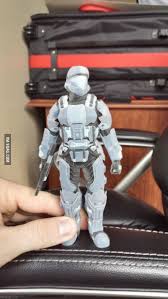 Made From A 3d Printer Halo Prints 3d Printing Toys 3d Printing