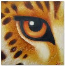Hand Painted Modern Oil Painting On Canvas Animal Painting Tiger Eye Home Decoration Living Room Animal Paintings Oil Painting On Canvas Tiger Canvas Painting