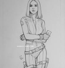 Pin By Greta Celano On Drawings Black Widow Drawing Avengers Drawings Marvel Drawings