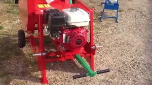 Mary Agri Scie Circulaire Avec Moteur Thermique Honda 9cv Youtube