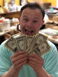 Tony rolling in the dough!!! 💵💵💵