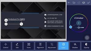 Create a brand with this free business card maker. Virtual Business Card Maker By Jinal Alagiya