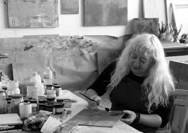 Filled with comical and flamboyant people in everyday life situations, her paintings are the total opposite of the artist; Statement Allison B Cooke