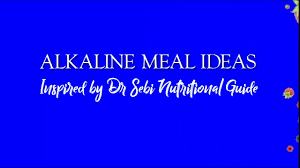 Sebi's food list this is the video for you. Alkaline Meal Ideas Announcement Youtube