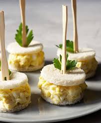 The Best Egg Salad Sandwiches For Tea Time Oh How Civilized Tea Sandwiches Easy Egg Salad Tea Party Sandwiches