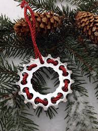 Recycled Bike Gear Ornament Bicycle Crafts Christmas Decorations Christmas Crafts