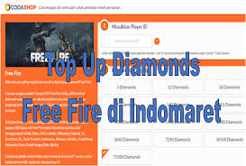 Free fire is the ultimate survival shooter game available on mobile. Cara Top Up Diamond Free Fire Di Indomaret 2020 Tumoutounews