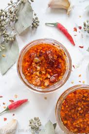 Chili Garlic Oil Cooking With A Wallflower Recipe Garlic Oil Stuffed Peppers Chili