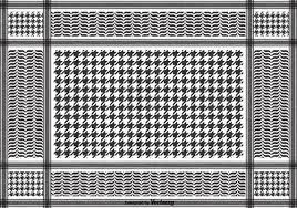 Free Vector Black Keffiyeh Pattern Vector Art Design Vector Free Vector Art