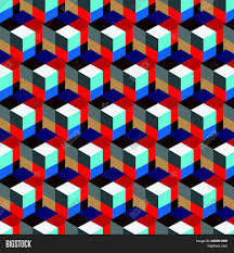 If you draw designs and patterns from the dots on the template you can create connecting designs that fluidly move around the final 3d geometric shapes. Seamless Abstract Vector Photo Free Trial Bigstock