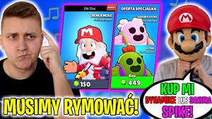 Brawl stars, diğer moba oyunlarının yaptığı gibi çok çeşitli oynanabilir karakterlere sahiptir. Brawl Stars Ale Musimy Rymowac Rym Kupuje Skina Da Mian Vs Brat Youtube