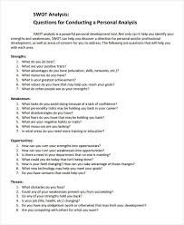 Pdf Doc Free Premium Templates Swot Analysis Template Swot Analysis Examples Swot Analysis