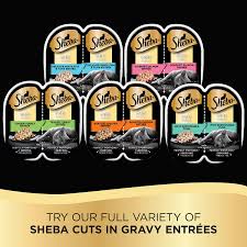 Premium paté savory chicken entrée, tender beef entrée, tender whitefish & tuna entrée. Buy Sheba Perfect Portions Cuts In Gravy Wet Cat Food Tray Variety Packs Online In Vietnam B072r6kh9r