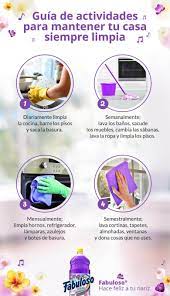 Guia De Actividades Para Mantener Tu Casa Siempre Limpia Horario De Limpieza Listas De Limpieza Trucos De Limpieza