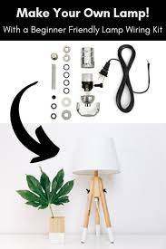 Lamp Wiring Kit Antique Brass Brown Diy Lamp Make A Lamp Lamp
