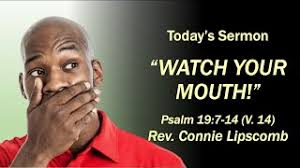 “WATCH YOUR MOUTH”