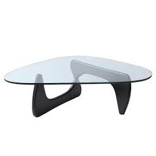 Replica Isamu Noguchi Coffee Table Glass Top Table Basse Scandinave Table Basse Table