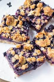 Blueberry Oatmeal Crumble Bars Recipe Berries Recipes Blueberry Recipes Desserts