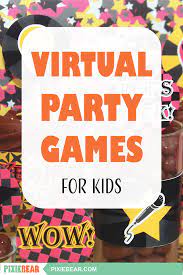 Ahead, we've found the best games to play on zoom that will transform your next virtual party from meh to magnificent. Games And Activities For A Virtual Kids Party Pixiebear Party Printables