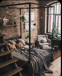 Industrial small bedroom design and decoration ideas. Erin Klay On Twitter Bohemian Bedroom Decor Industrial Bedroom Bohemian Bedroom