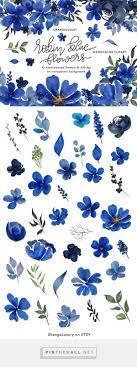 Watercolor Wreath Indigo Blue Flowers Navy Blue Flower Clipart Wedding Wreath Clip Art Floral Wreath Png Leaves Branch In 2021 Blue Flower Painting Floral Wreath Watercolor Wreath Watercolor