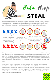 From there, the rest of the group must pass the hoop down the line or around the circle without letting go of each other's hands. Kids Esl Flashcard Game Hula Hoop Steal Tefl Lemon Free Esl Lesson Ideas And Great Content For Tefl Teachers
