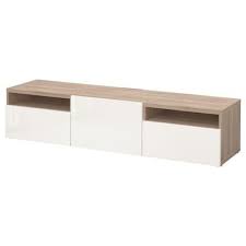 Askvoll 2 Drawer Chest White Stained Oak Effect White 16 1 8x18 7 8 Ikea Ikea Tv Bench Tv Unit