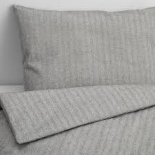 Strandpryl Komplet Poscieli Ciemnoszary Ikea Ikea Bed Pillows Pillows