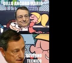 As president of the european central bank (ecb), mario draghi has presided over an era of disintegrating faith in eu, notable in the 2016 brexit. Le Bimbe Di Mario Draghi Scatenate Ecco I Meme Piu Divertenti Foto