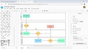 create swimlane diagram online