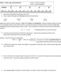 Cm or inches the si base unit for length is the metre. Solved 1 Answer Question 4 5 And 6 Using The Examples Abo Chegg Com