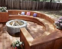 Great Deck Designs Deck Fire Pit Fire Pit Backyard Backyard Fire