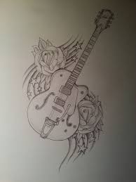 Guitar Drawing Music Drawings Guitar Drawing Cool Drawings