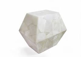 Overstock.com has been visited by 1m+ users in the past month White Quartz Gemstone Side Table Zicana Official Site