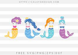 Free Free 97 Free Mermaid Svg Files For Cricut SVG PNG EPS DXF File