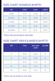 size chart ganesh himal trading company llc